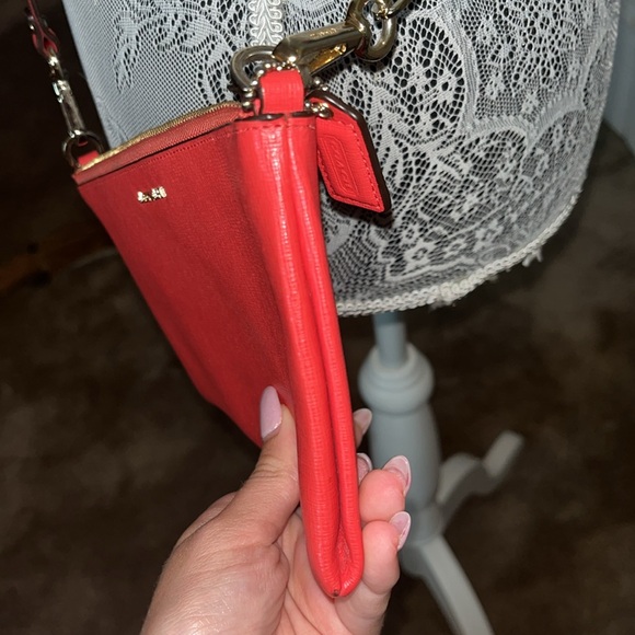 Coach EUC Dark Orange Crossbody Bag - Picture 13 of 14